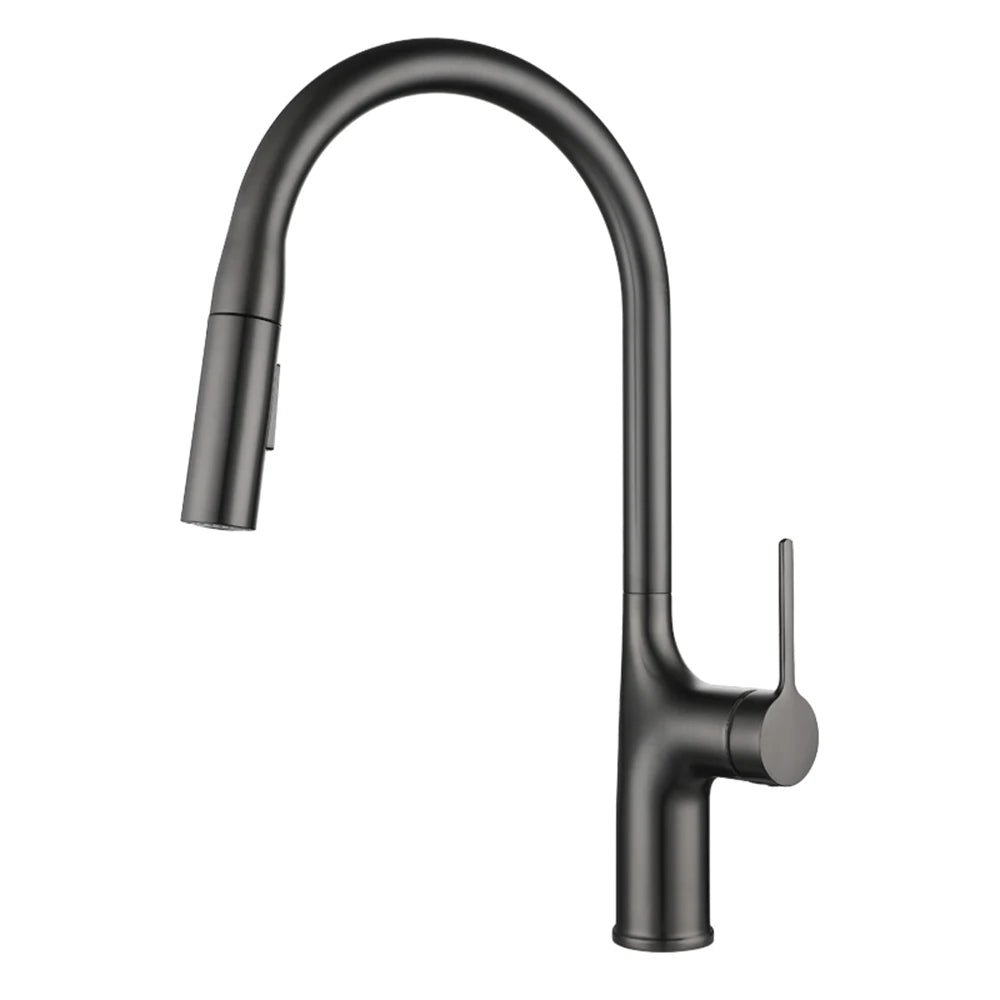Deck Mounted Faucet Pull Out Mixer Tap Bagnolux