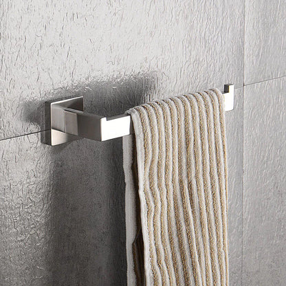 Stainless Steel Bathroom Brushed Nickel Towel Rack Toilet