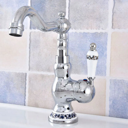 Polished Chrome Basin Sink Faucet Bathroom Basin Mixer