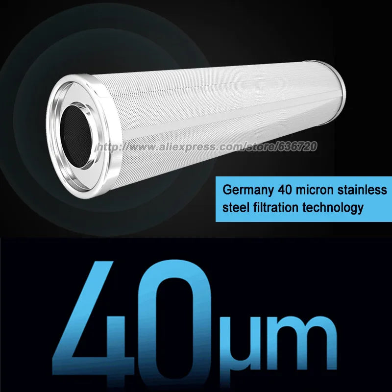 8000 Stainless Steel Under Sink Water Filter System