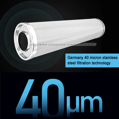 8000 Stainless Steel Under Sink Water Filter System