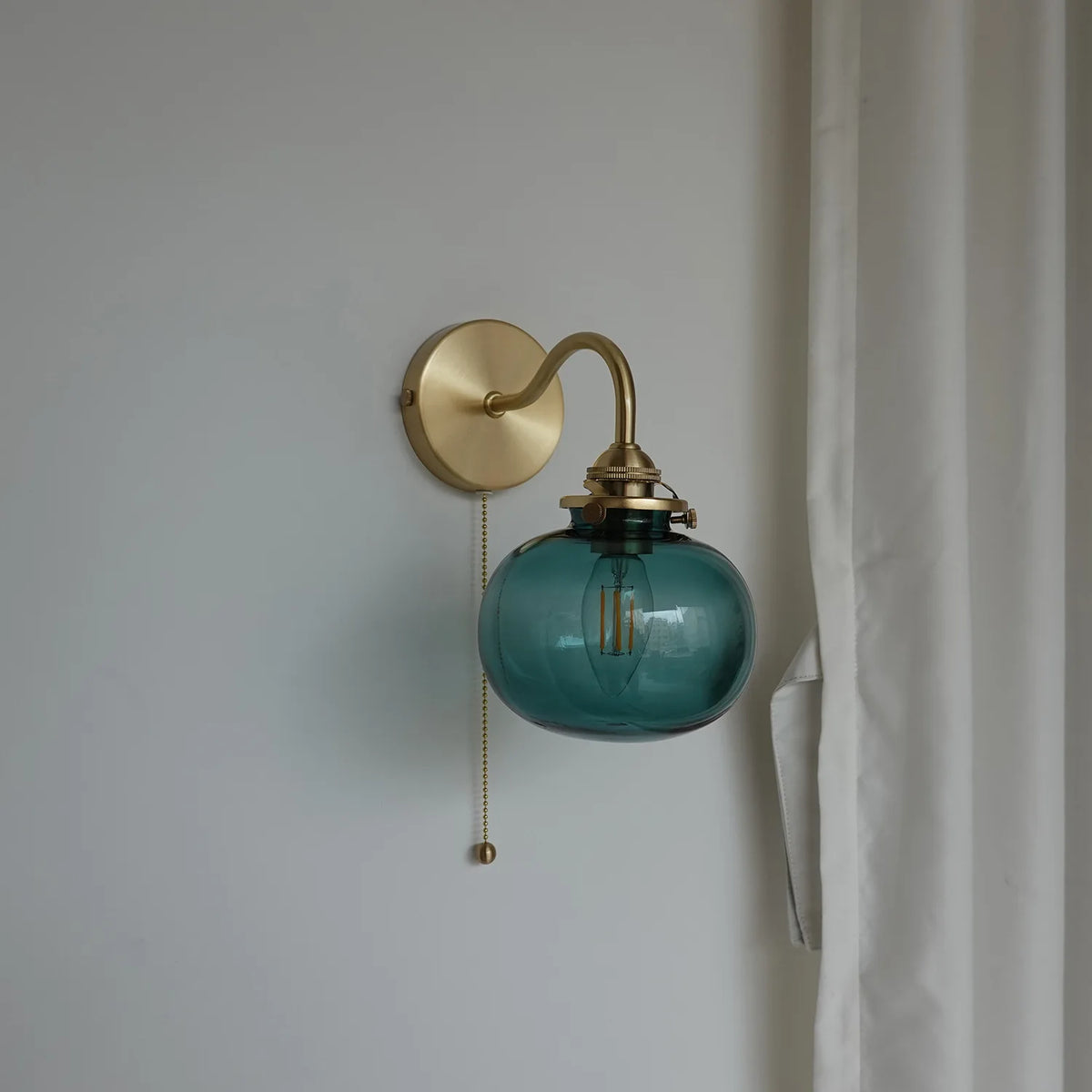 Iwhd Nordic Led Bathroom Mirror Light Fixture Pull