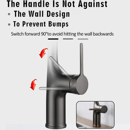 Deck Mounted Faucet Pull Out Mixer Tap Bagnolux