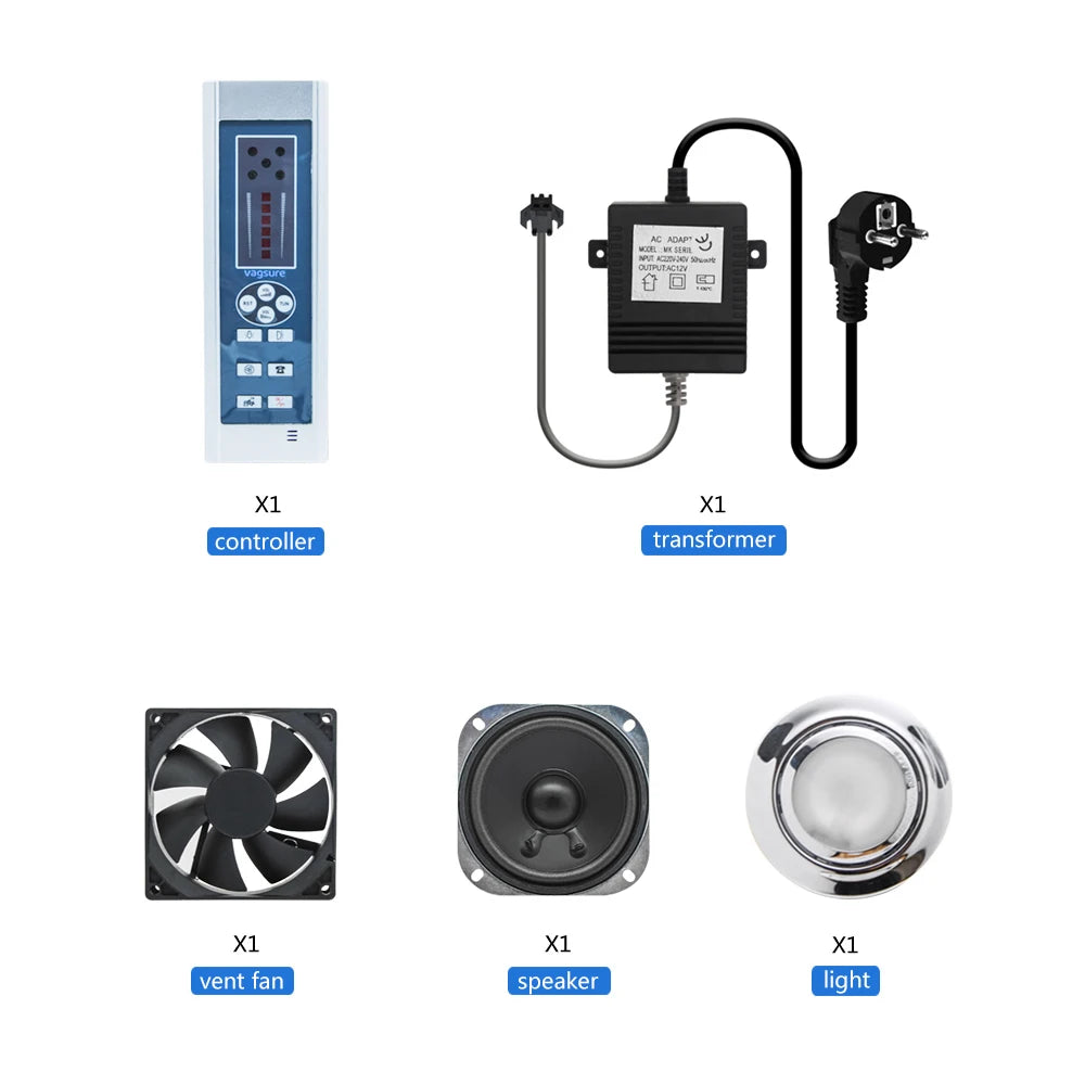 Ce Fm Radio Shower Controller Kit Shower Room