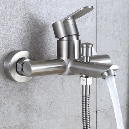 Bathroom Shower Faucet 304 Stainless Steel Triple Bathtub