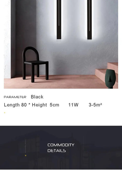 Nordic Led Lamp Decoration Wall Mirror Light Lighting