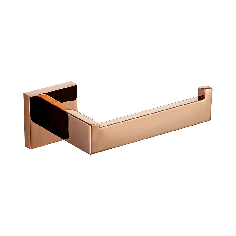 Rose Gold Bathroom Wall Mount Shelf Toilet Bath