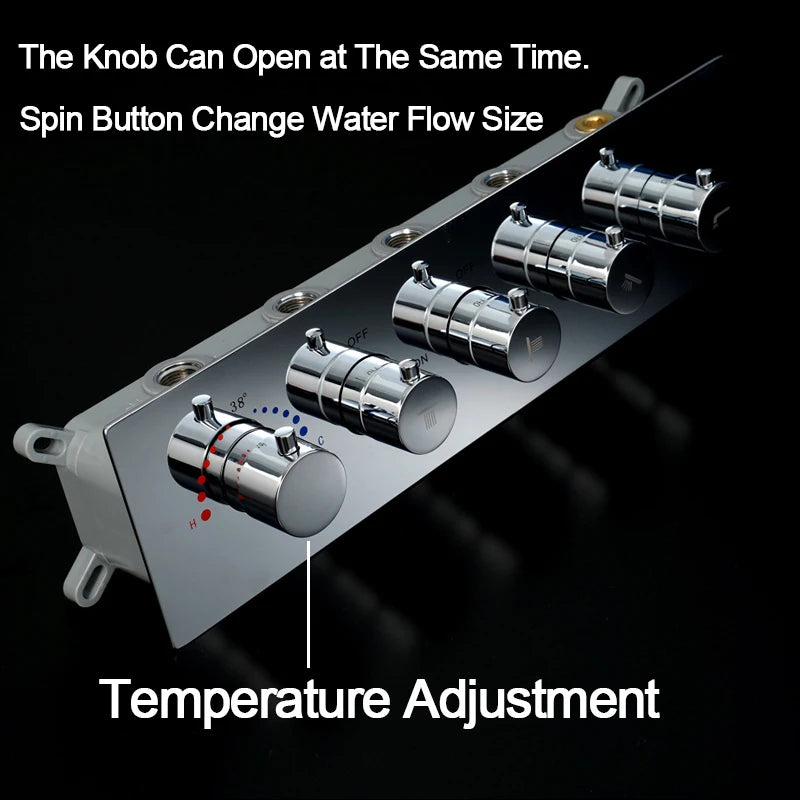 Boenn Thermostatic Shower Controller Shower Systems Bathroom