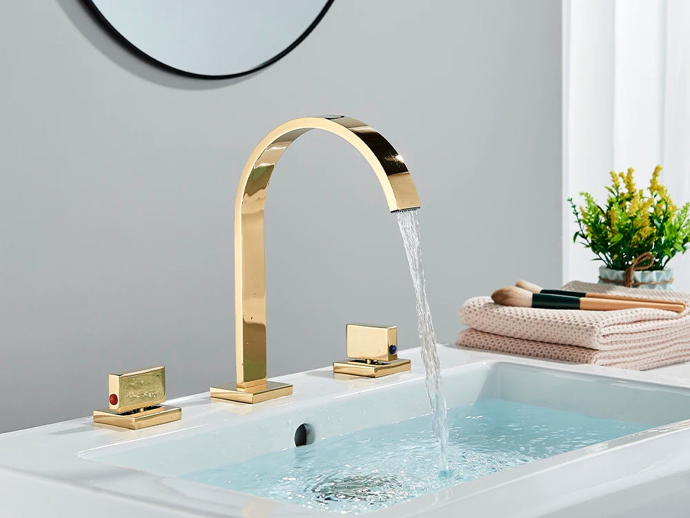 Black Bathroom Basin Faucet Cold Water Mixer Faucets
