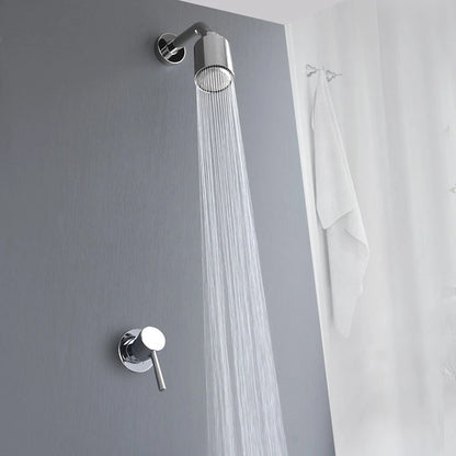 Brushed Gold Bathroom Shower Rainfall Shower Head Handle