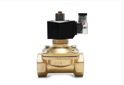 3/8 1/2 1-1/2 Brass Normally Open Solenoid Valve