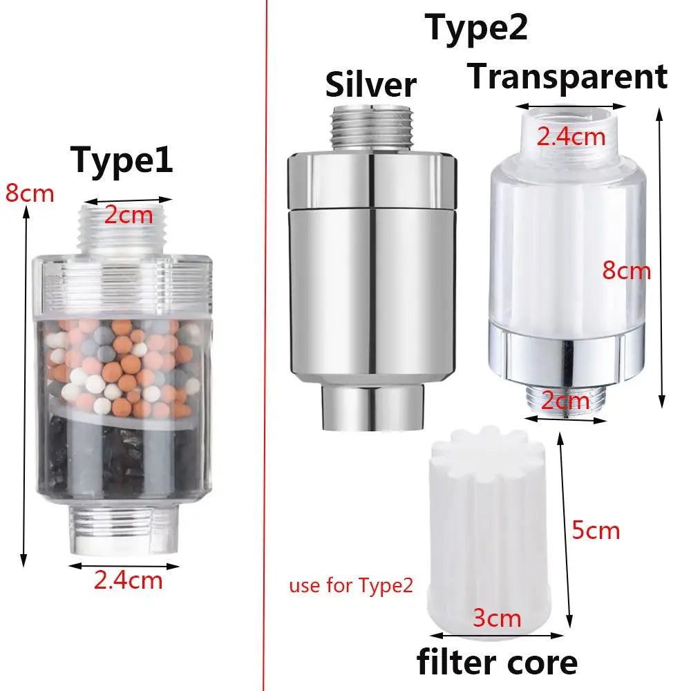 Universal Water Outlet Purifier Filter Tap Bathroom Shower