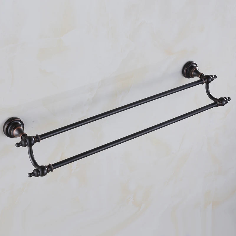 Oil Rubbed Bronze Bathroom Towel Shelf Towel Holder