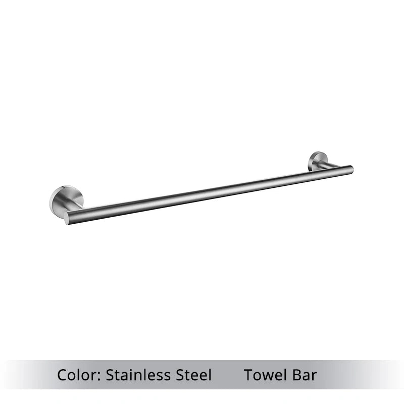 Bathroom Hardware Kit Towel Bar Wall Mount Matt