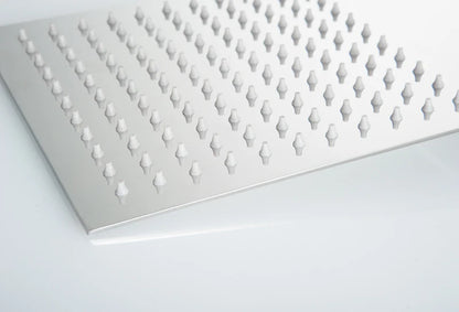 Bakala Square Stainless Steel Showerhead Rainfall Chrome High