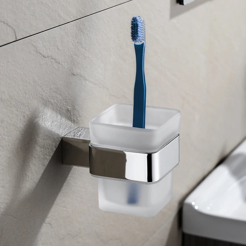 Stainless Steel Bathroom Wall Shelf Towel Bar Rack