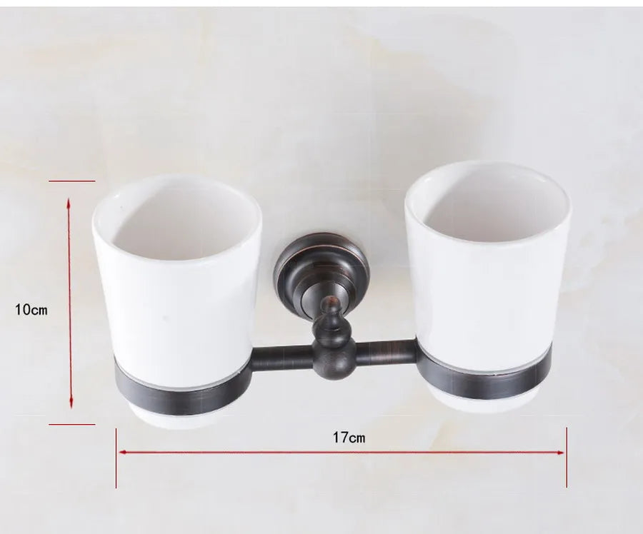 Oil Rubbed Bronze Bathroom Towel Shelf Towel Holder