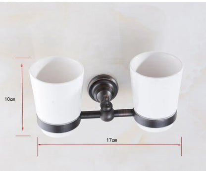 Oil Rubbed Bronze Bathroom Towel Shelf Towel Holder