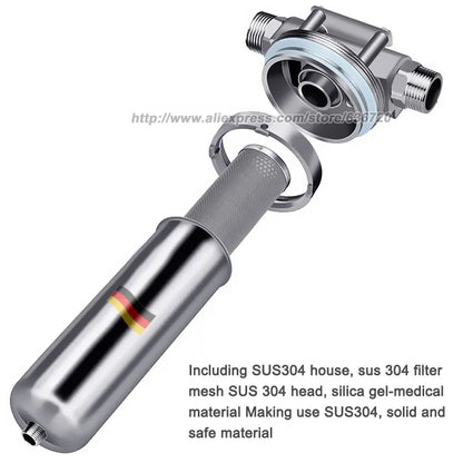 8000 Stainless Steel Under Sink Water Filter System