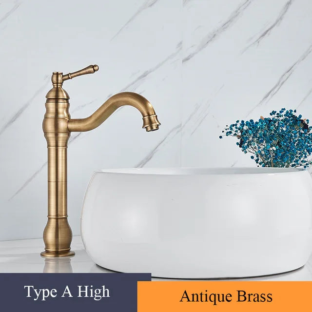 Bathroom Basin Sink Faucet Mixer Tap Handle Hole