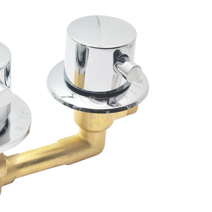 Brass Thermostatic Shower Faucet Way Output Shower Room