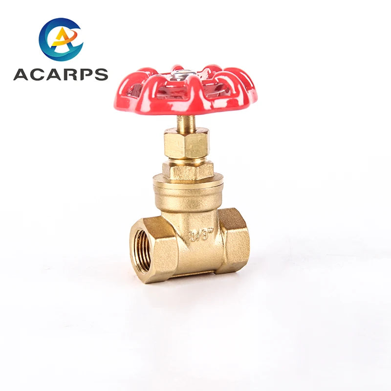 1/4 3/8 1/2 3/4 Inch Brass Gate Valves