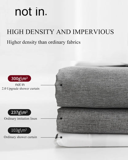 Not In/Elegant Waterproof Shower Curtain Bathroom Quality