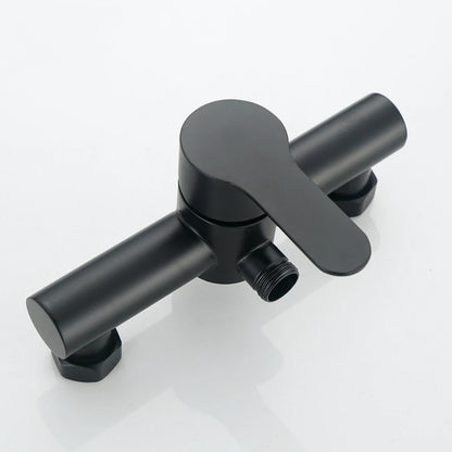 Bathroom Shower Faucet 304 Stainless Steel Triple Bathtub
