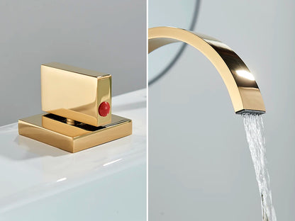 Black Bathroom Basin Faucet Cold Water Mixer Faucets