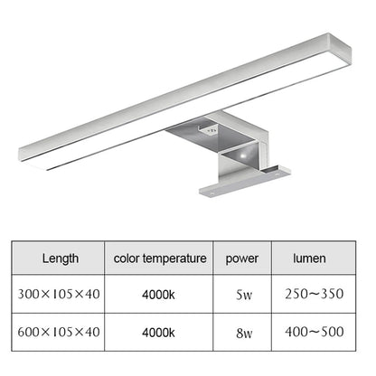30/60cm 4000k Mirror Light Led Wall Light Makeup
