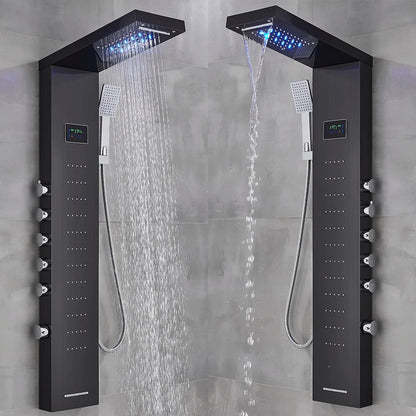 Myqualife Top Design Led Shower Panel Function Bathroom