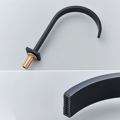 Black Bathroom Basin Faucet Cold Water Mixer Faucets