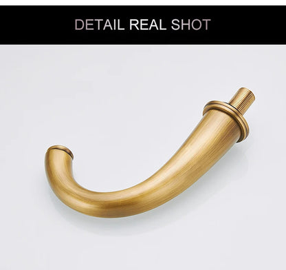 Ellen Antique Bronze Bath Sink Faucet Double Handle