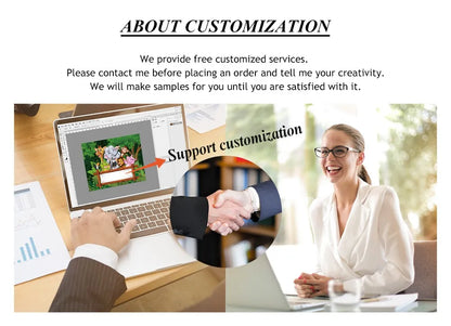 Yeele Customize Backdrop Custom Your Picture Text Logo