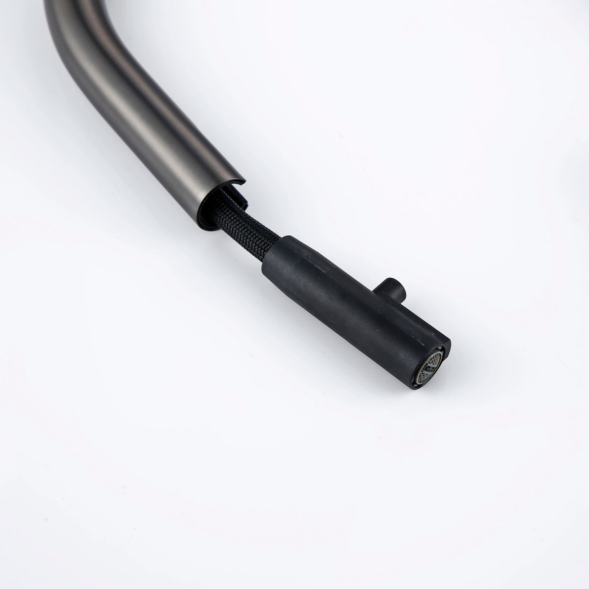 Handle Pull Out Faucet Brushed Gunmetal Matt Black