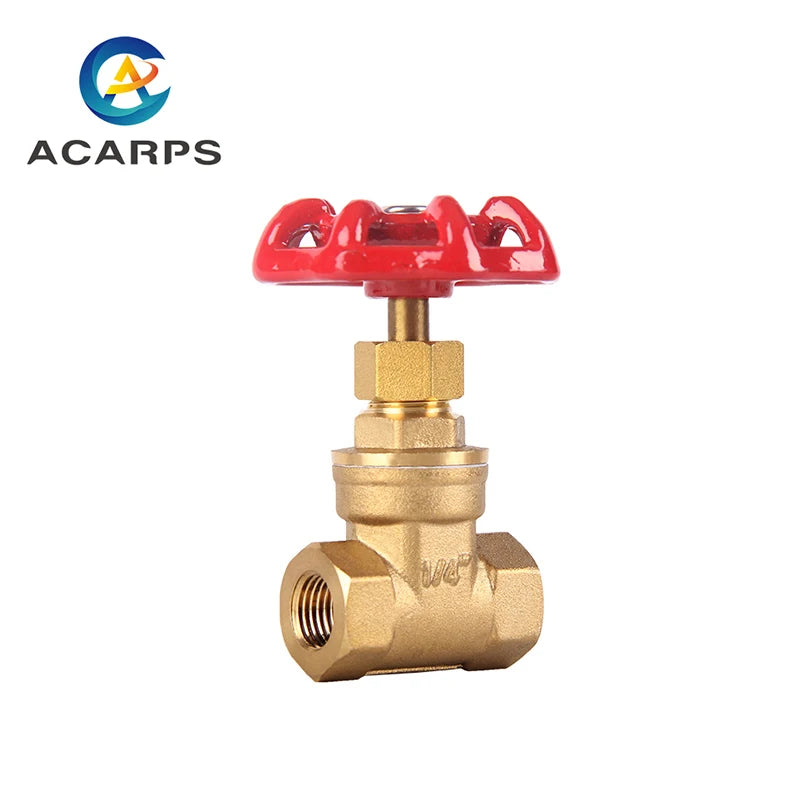 1/4 3/8 1/2 3/4 Inch Brass Gate Valves