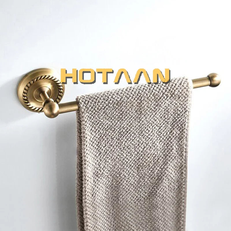 Solid Brass Bathroom Robe Hook Paper Holder Towel