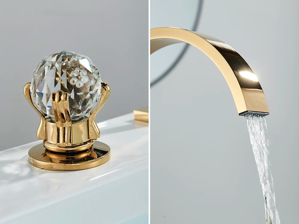 Black Bathroom Basin Faucet Cold Water Mixer Faucets