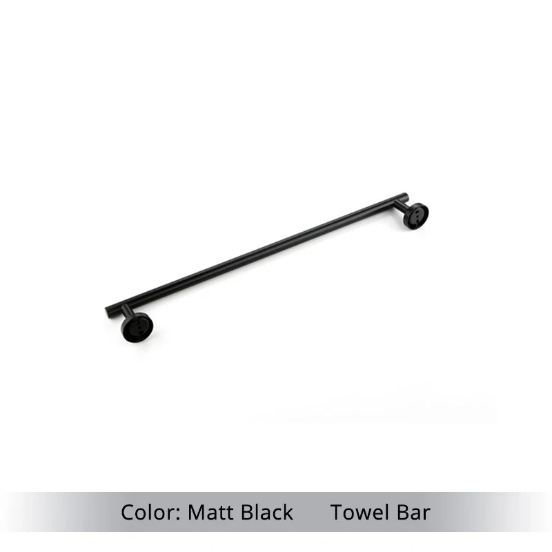 Bathroom Hardware Kit Towel Bar Wall Mount Matt