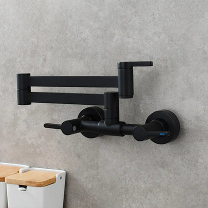 Pot Filler Tap Wall Mounted Foldable Faucet Cold