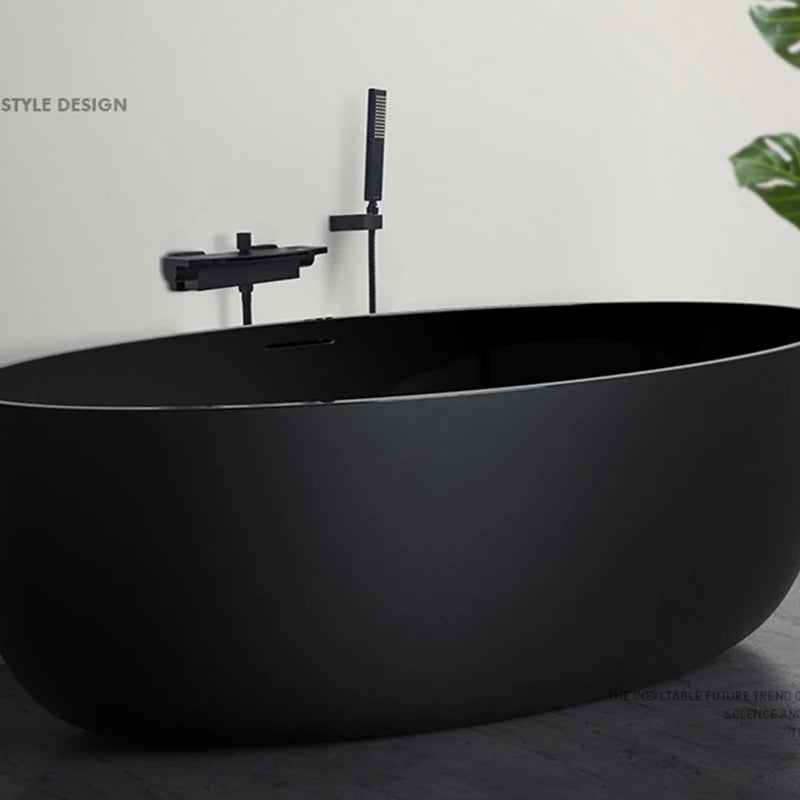Brass Wall Mounted Waterfall Bathtub Faucet Bathroom Faucet
