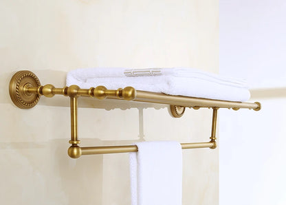 Solid Brass Bathroom Hardware Sets Antique Bronze Bath