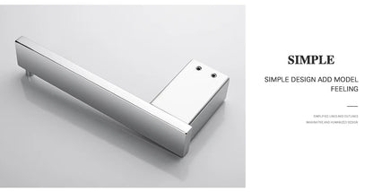 Stainless Steel Bathroom Wall Shelf Towel Bar Rack
