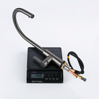 Handle Pull Out Faucet Brushed Gunmetal Matt Black