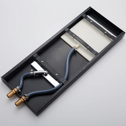 Thermostatic Shower Syste Waterfall Shower Faucet Concealed
