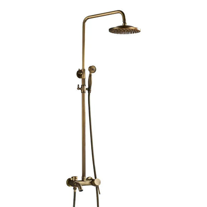 Classic Antique Brass Bathroom Shower Faucet Bathtub Shower