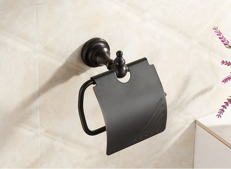 Black Oil Rubbed Bronze Brass Bathroom Bath Hardware