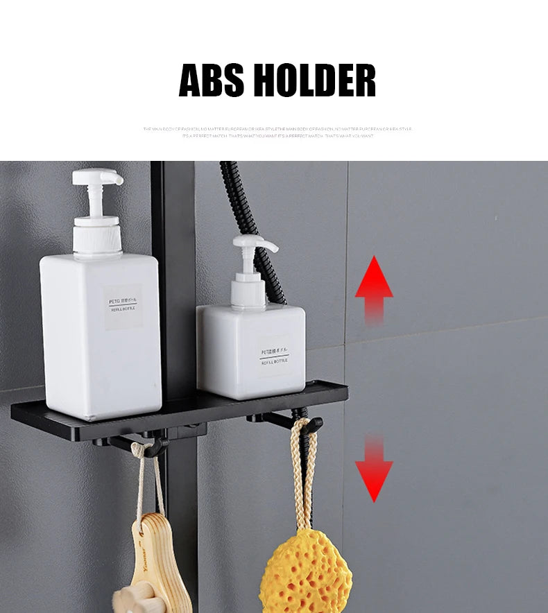Cold Shower System Bathroom Led Digital Shower Wall