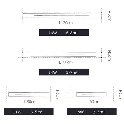 Nordic Led Lamp Decoration Wall Mirror Light Lighting