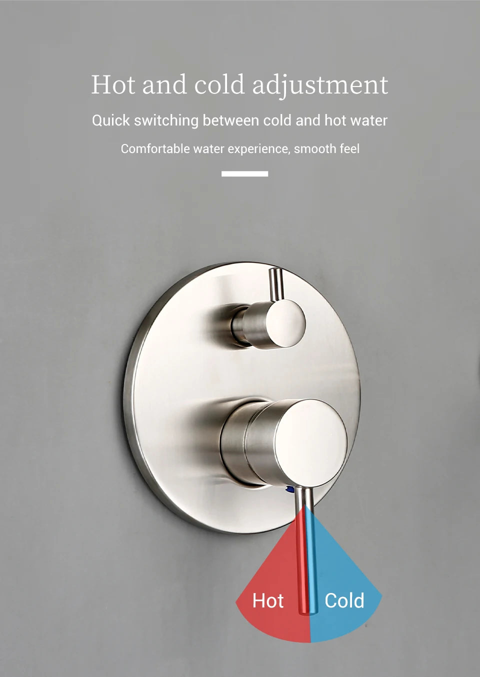 Bagnolux Shower Brass Drawing Concealed Wall Hanging Top